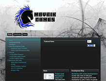 Tablet Screenshot of mavrikgames.com
